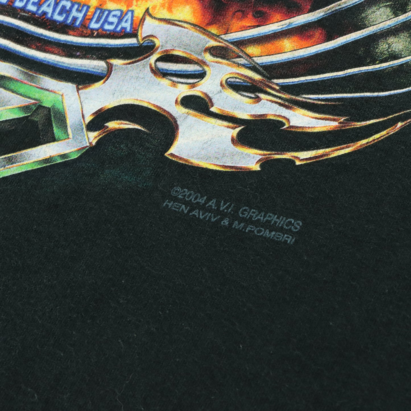 Club Kryptonite Myrtle Beach USA Double Sided DELTA Souvenir TShirt (M-L)