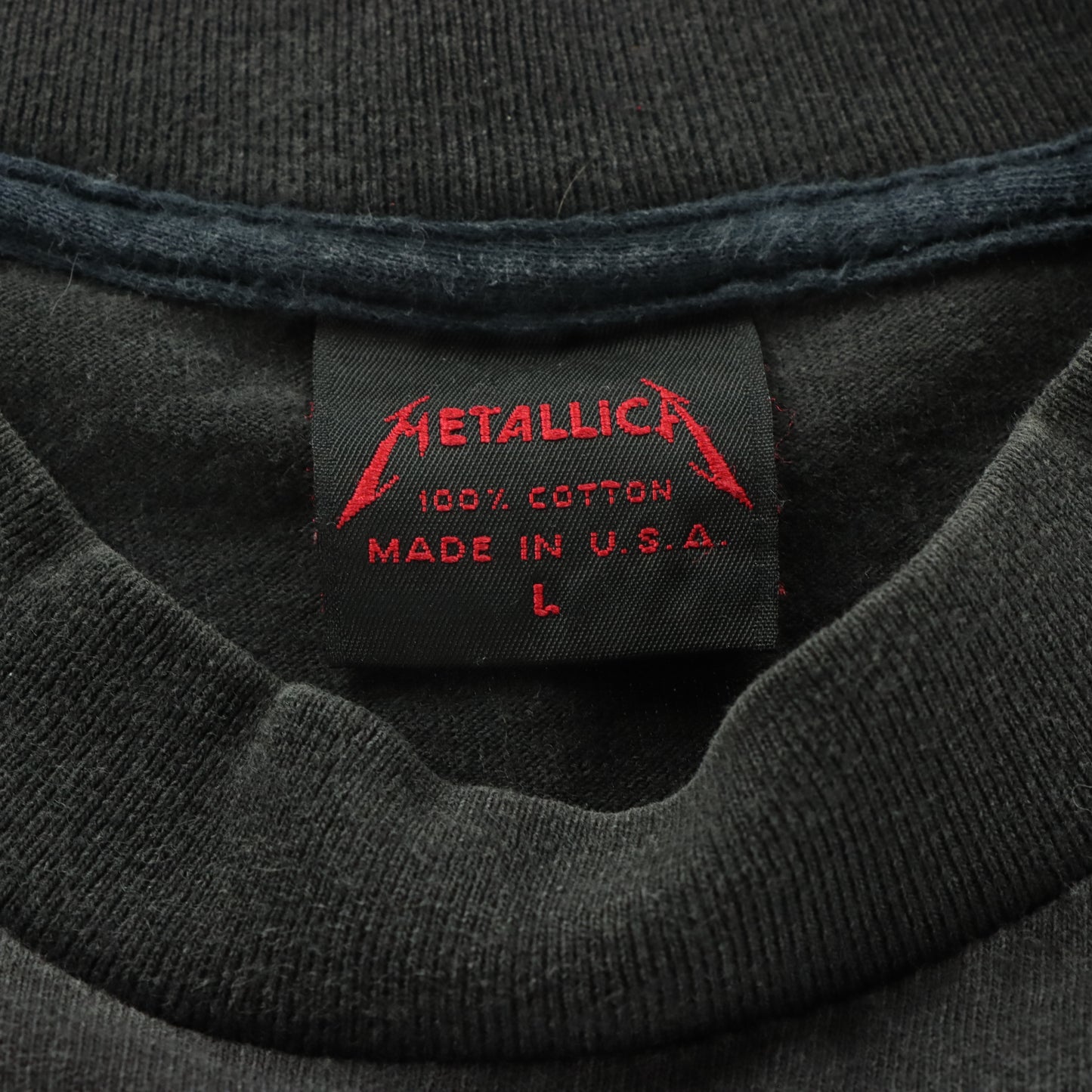 METALLICA Vintage 1992 USA Made 'Pushead' Graphic Band Tee (M-L)