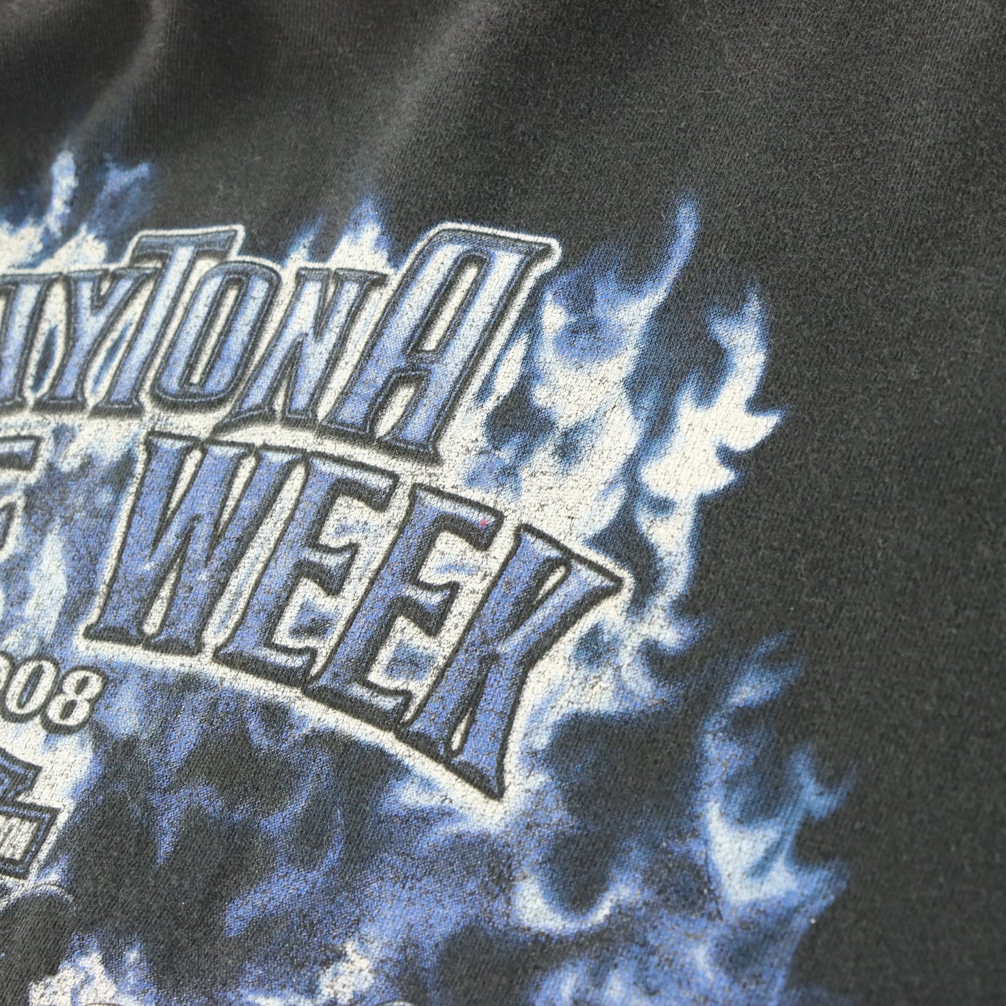 HARLEY DAVIDSON "2008 Daytona Bike Week" Sanford Florida TShirt USA Made (XL) - Vintage Sole Melbourne
