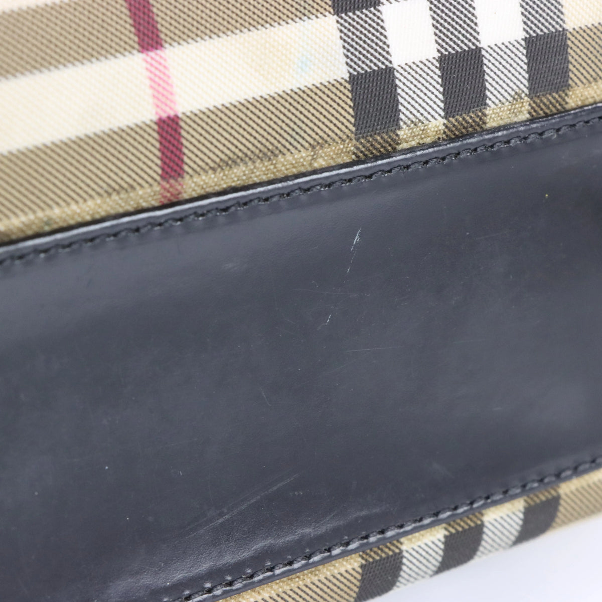 Vintage BURBERRY Italian Made Signature Plaid Design Mini Tote Bag Vintage Sole Melbourne