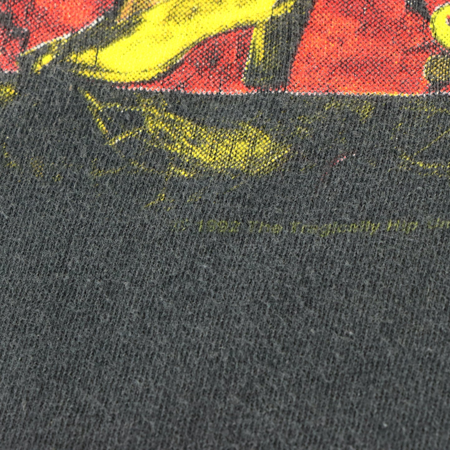 Vintage 1992 The Tragically Hip 'Fully Completely' Album Art Band Tee USA Made (M-L)