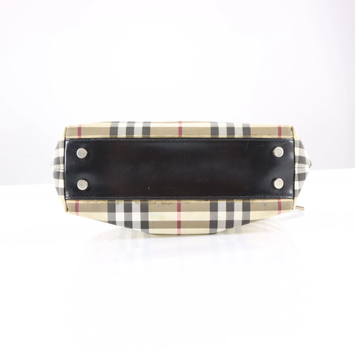 Vintage BURBERRY Italian Made Signature Plaid Design Mini Tote Bag Vintage Sole Melbourne