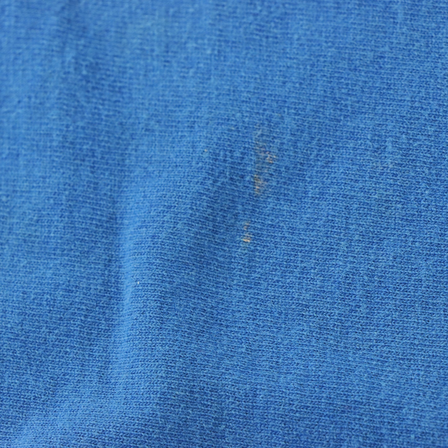 Y2K 'Chillin' Polar Bear Glitter Print USA Made Blue Tee (XXL)