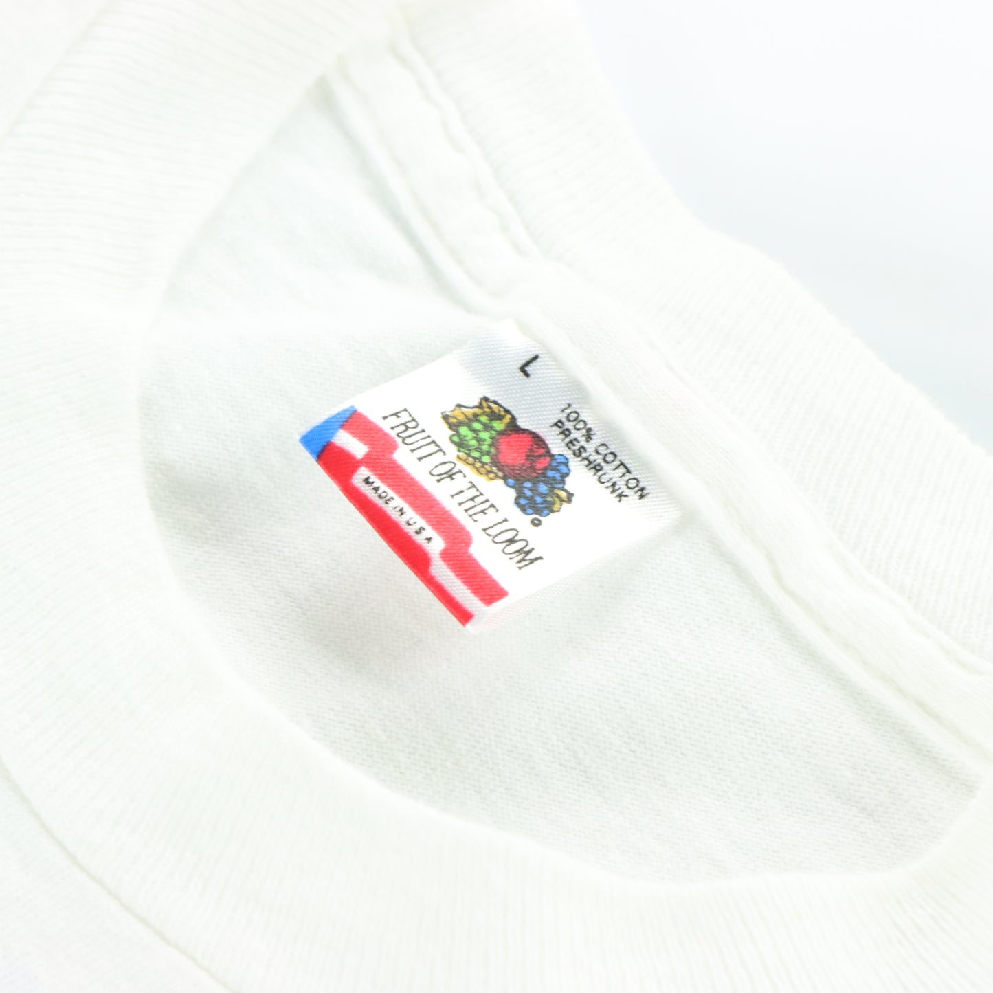 Vintage Trump Taj Mahal Destination White USA Made Single Stitch Tee (L)
