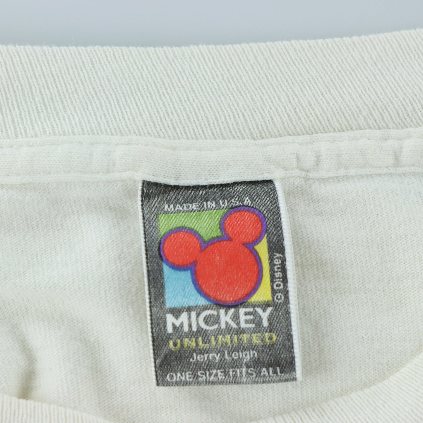 Mickey & Minnie Mouse Hawaii Style Jerry Leigh Graphic Single Stitch T-Shirt USA Made (XL-XXL)