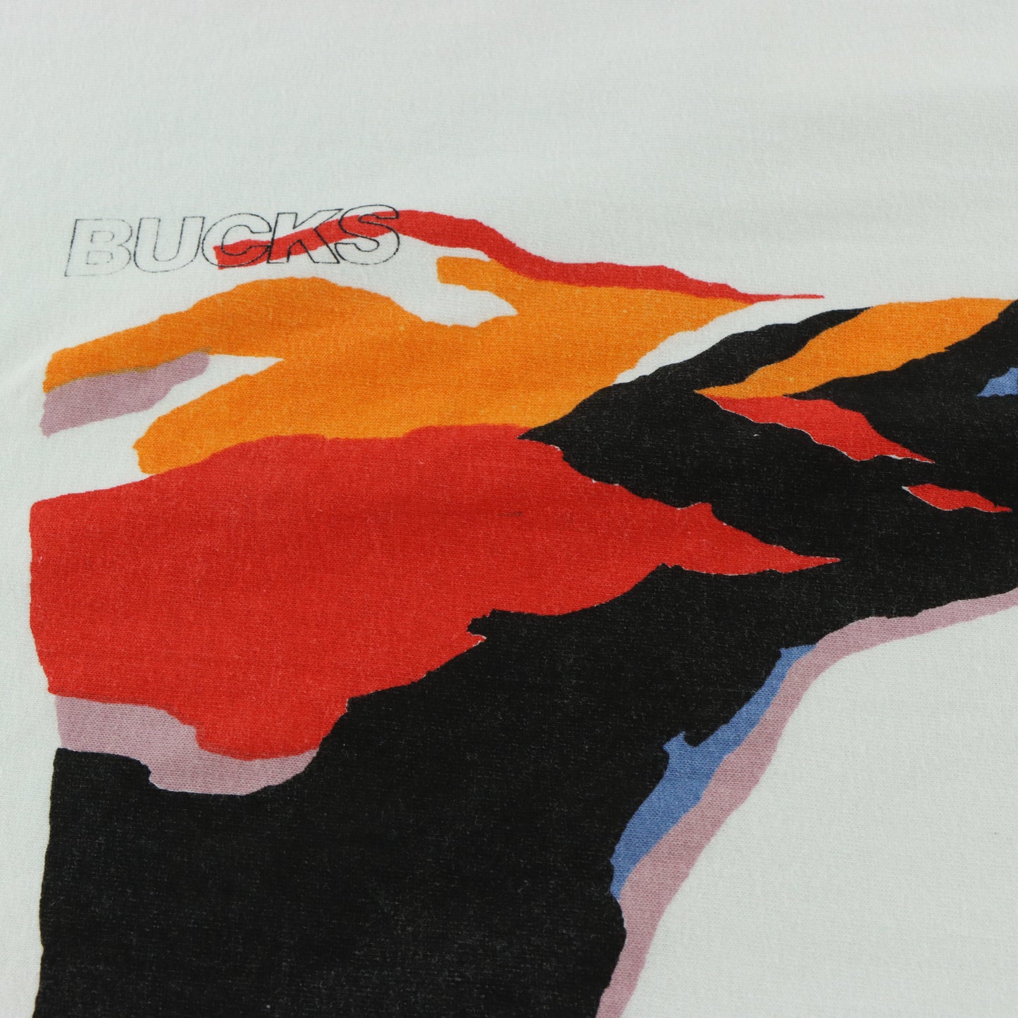 Bucks Cigarettes "The Almighty Buck" Front Pocket Deer Graphic Single Stitch TShirt USA Made (L-XL)