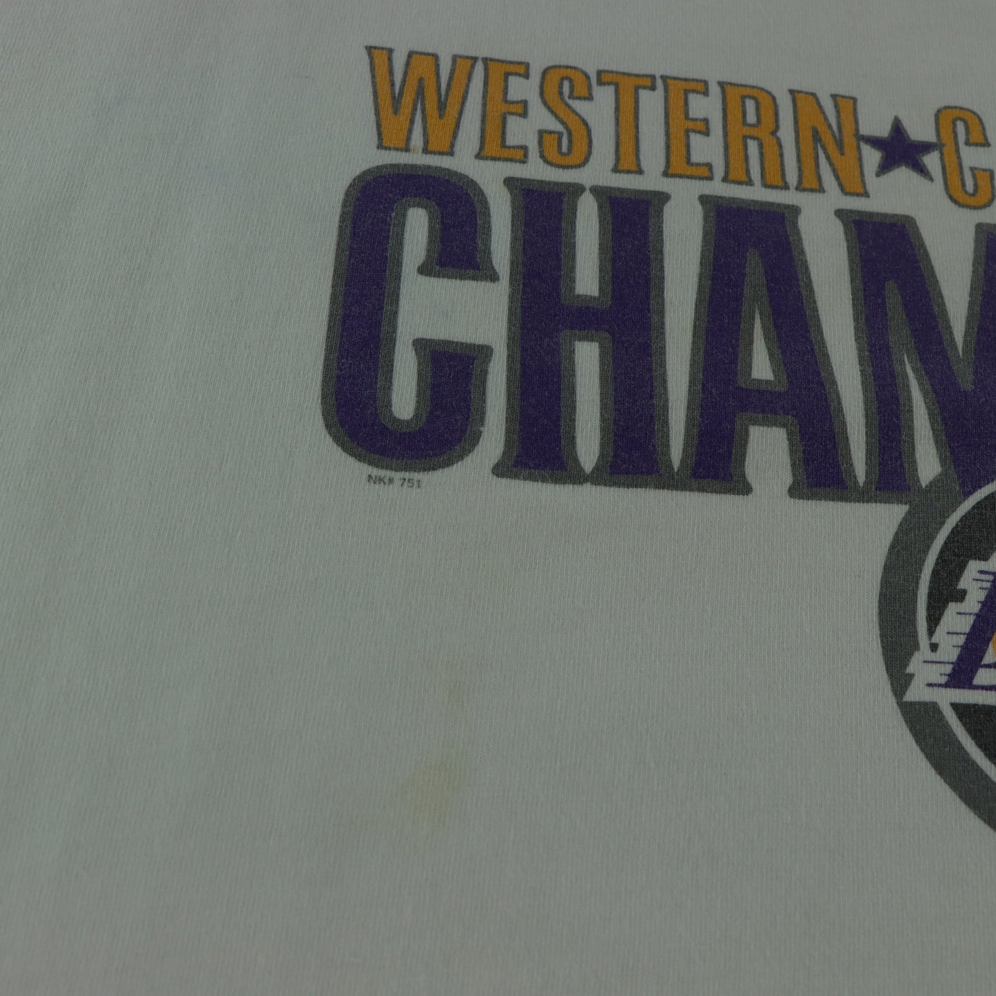 NIKE Team Los Angeles Lakers NBA Playoffs 2001 "Western Conference Champions" (XXL-XXXL)