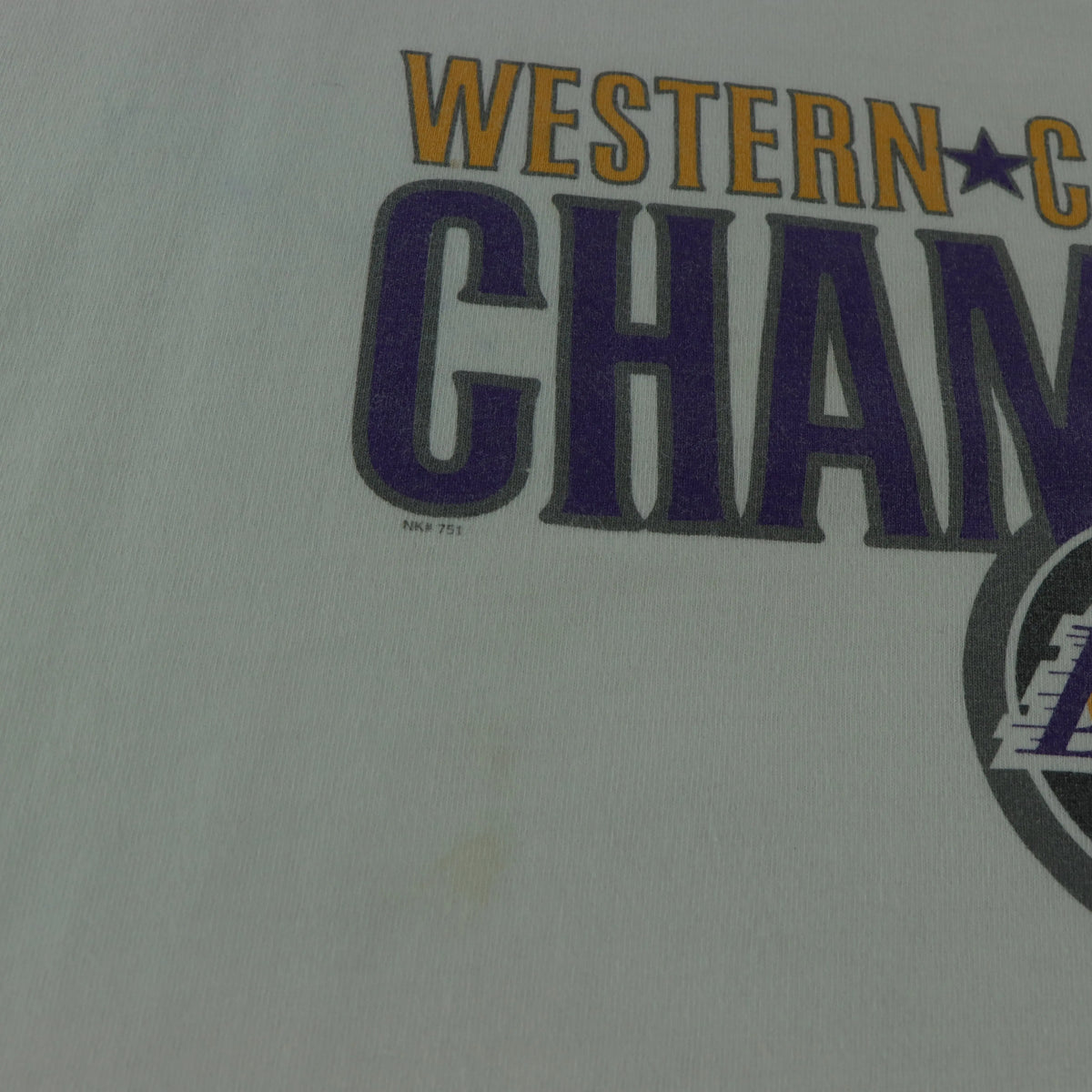 NIKE Team Los Angeles Lakers NBA Playoffs 2001 "Western Conference Champions" (XXL-XXXL) - Vintage Sole Melbourne