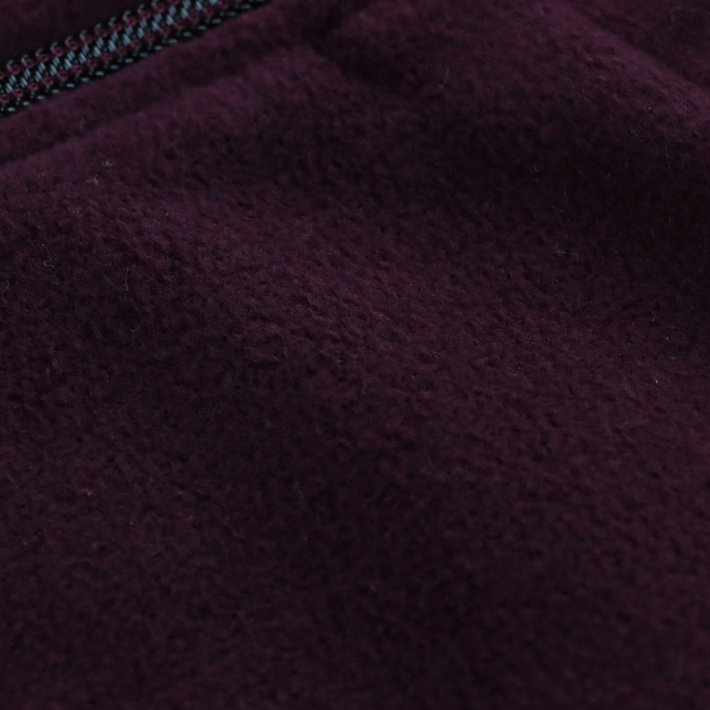 ADIDAS Embroidered Logo Fleece Maroon & Black Zip Up Jacket (M) - Vintage Sole Melbourne