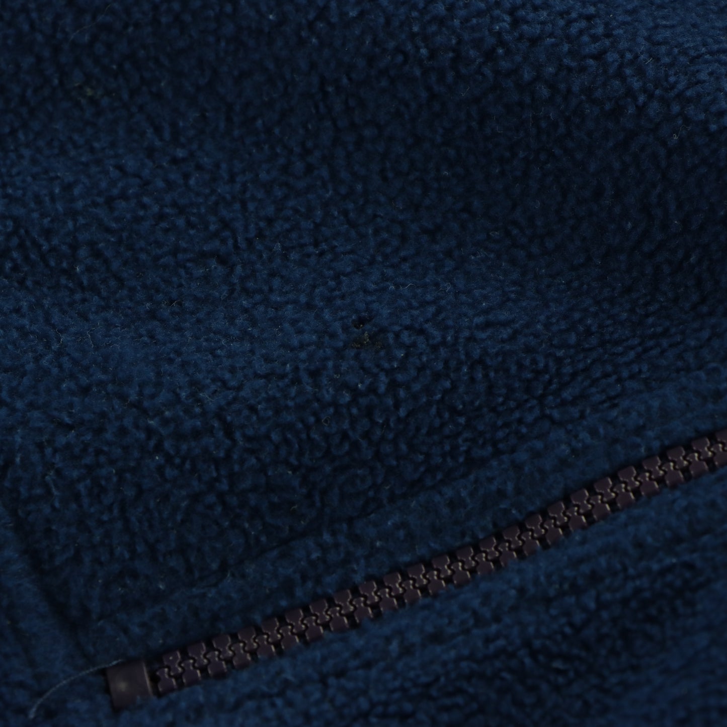 ADIDAS Embroidered Logo Navy Fleece Quarter Zip Jacket (XL-XXL)