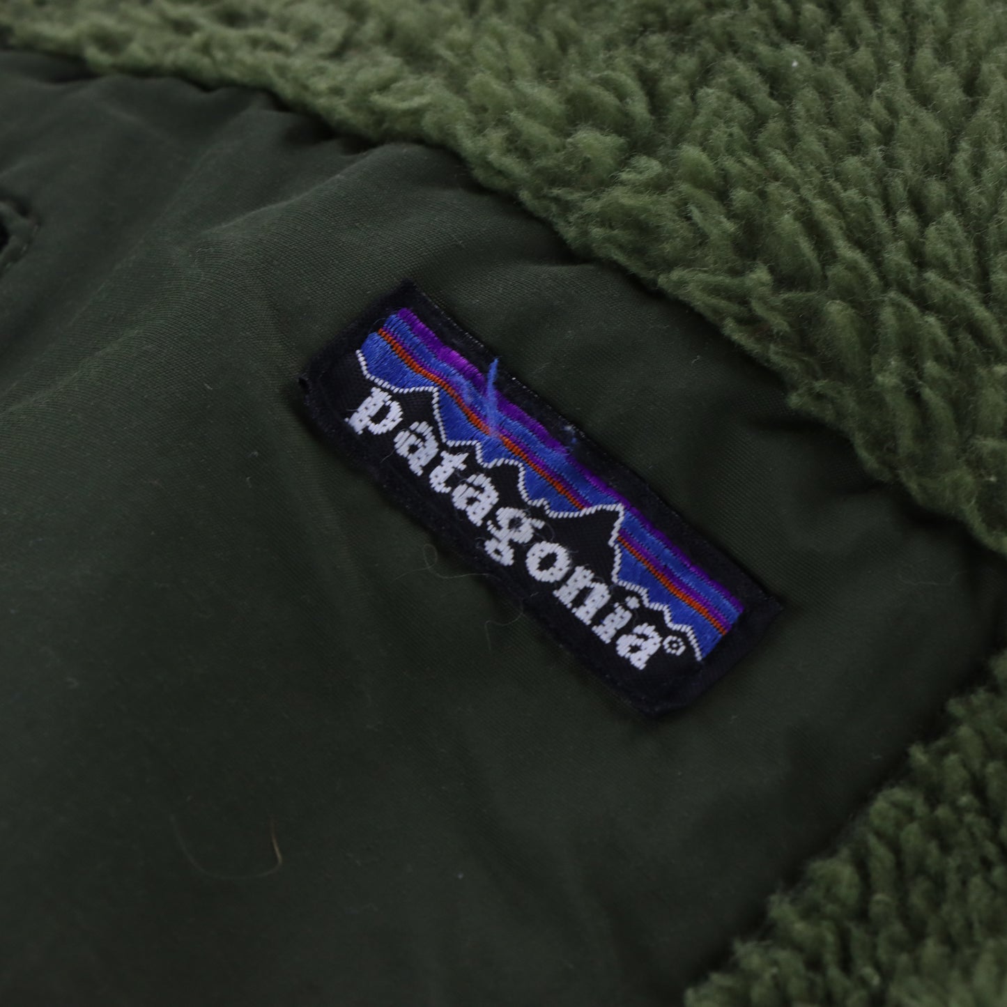 PATAGONIA Green Fleece USA Made Zip Up Jacket (XL)