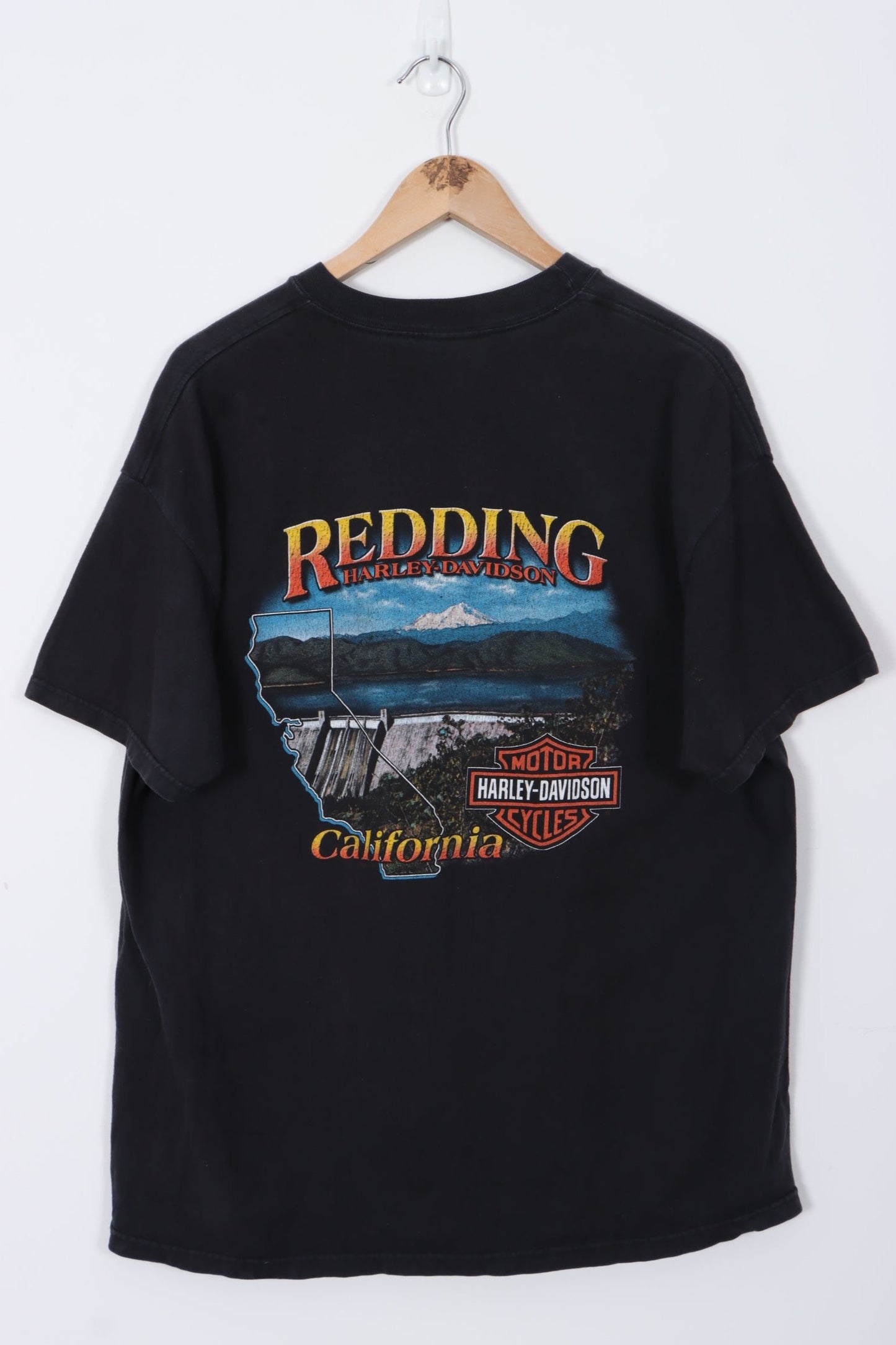 HARLEY DAVIDSON Back Mountain Graphic California Tee (L-XL)