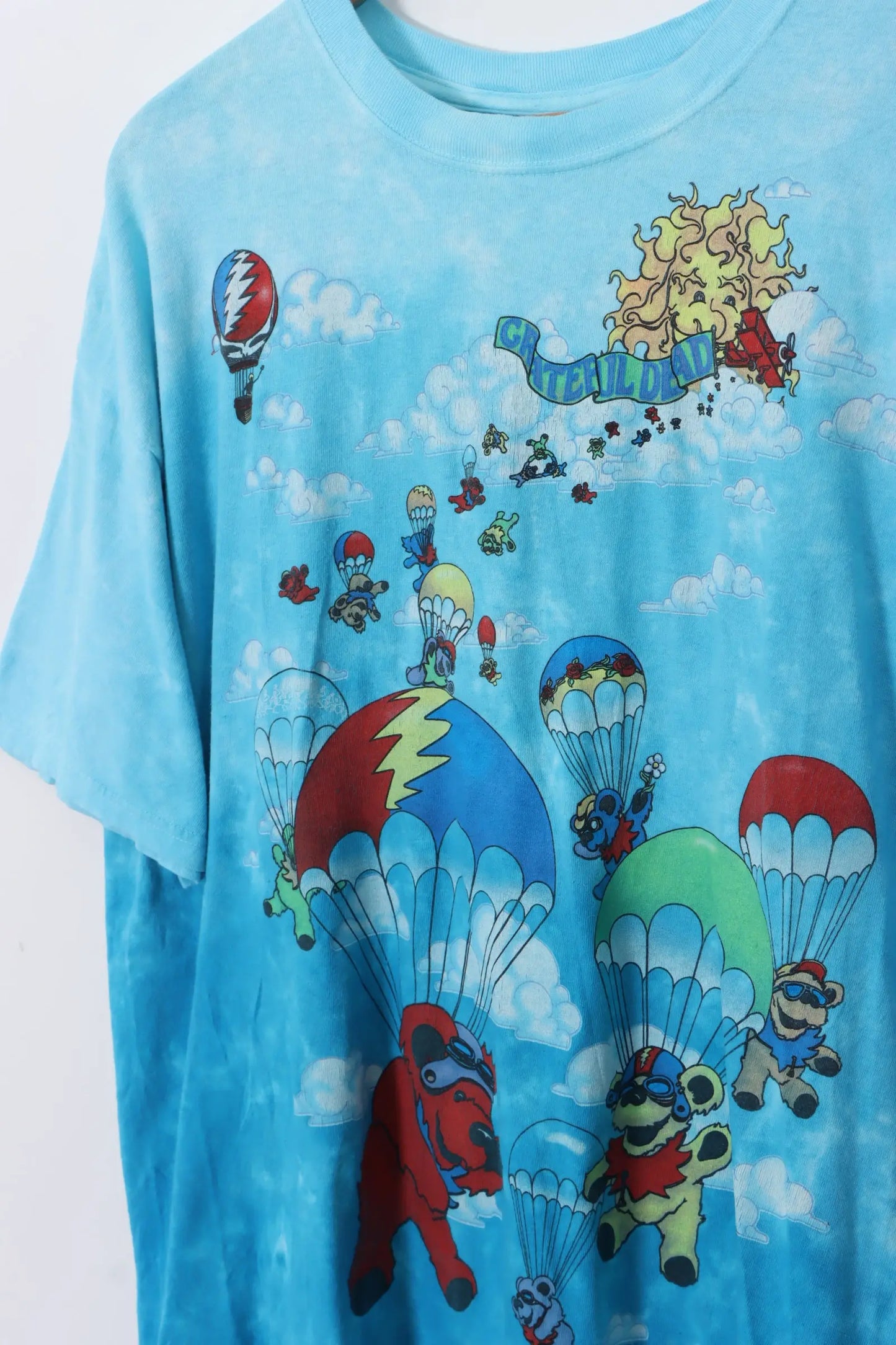 Vintage Grateful Dead 2000/1993 'Songs Fill The Air' LIQUID BLUE T-Shirt (XL) Vintage Sole Melbourne