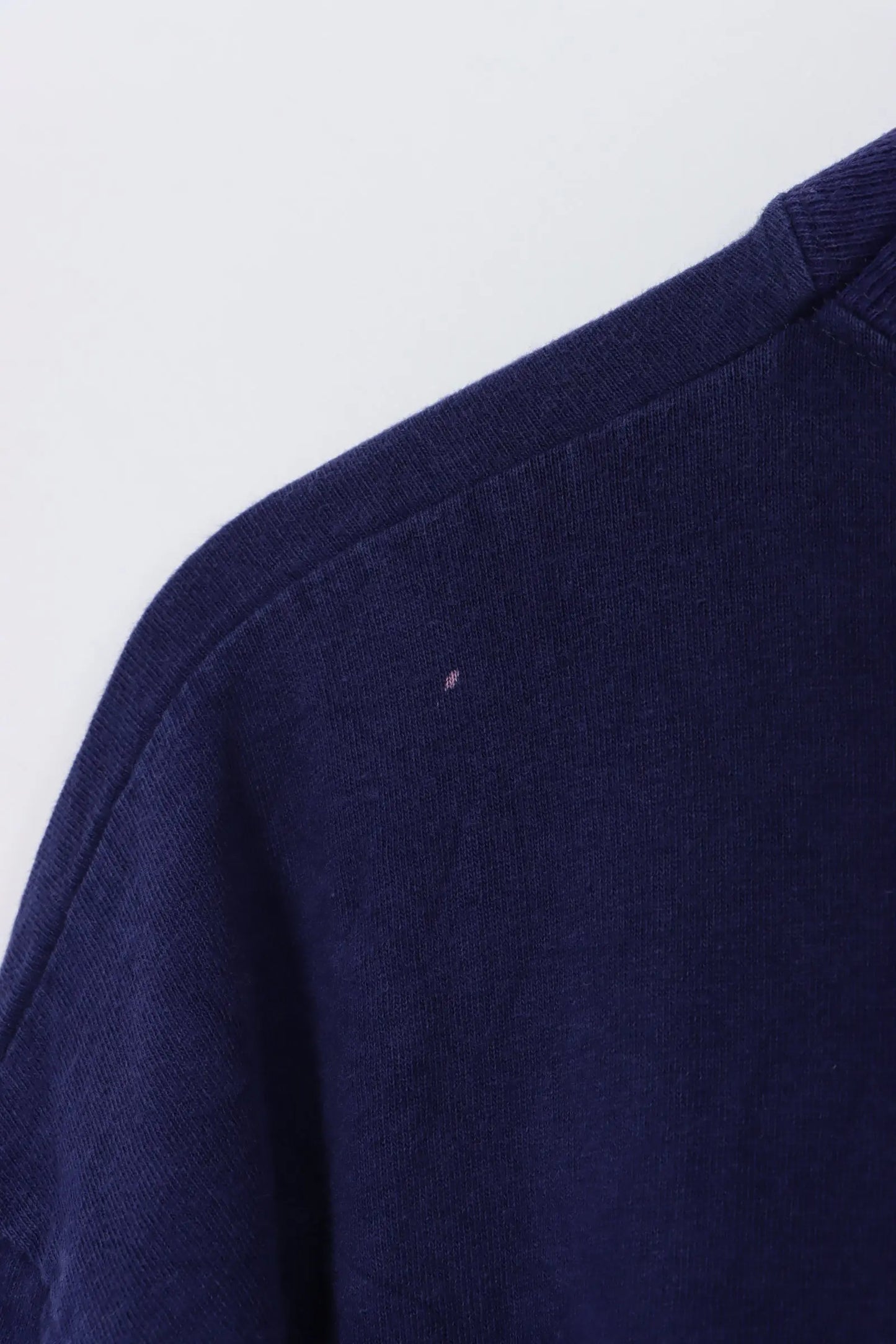 DISNEY Mickey Mouse Double Layered Single Stitch Navy Tee (L) Vintage Sole Melbourne