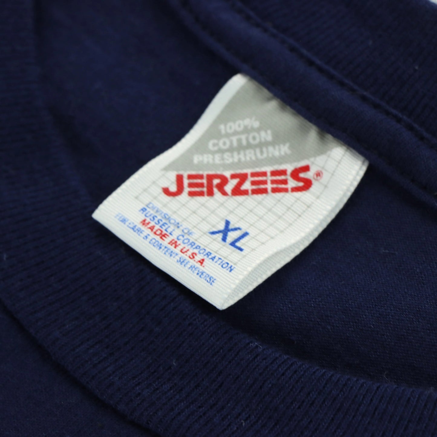 1995 SEATTLE MARINERS Division Champions USA Made MLB Navy Baseball Tee (XL) - Vintage Sole Melbourne