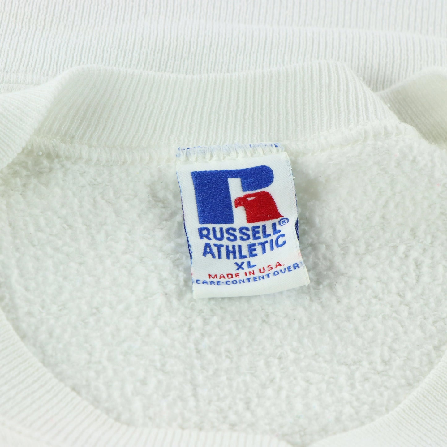 RUSSELL ATHLETIC NCAA 'USA Made' Kansas Jayhawks 50/50 Sweatshirt (M) - Vintage Sole Melbourne