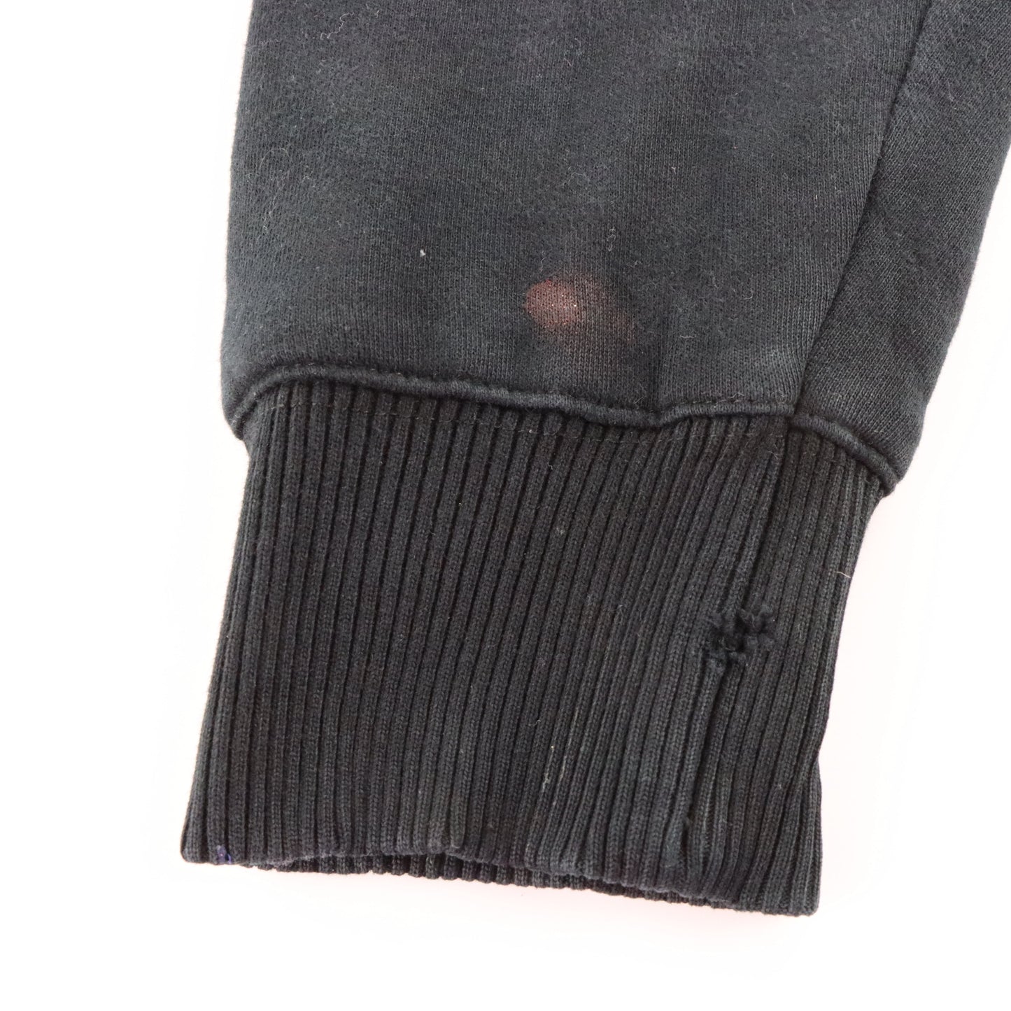 FOX RACING Team "Live Fast Ride Hard" Felt Logo Patch Black Hoodie Sweatshirt (XL-XXL) ***COCO Vintage Sole Melbourne