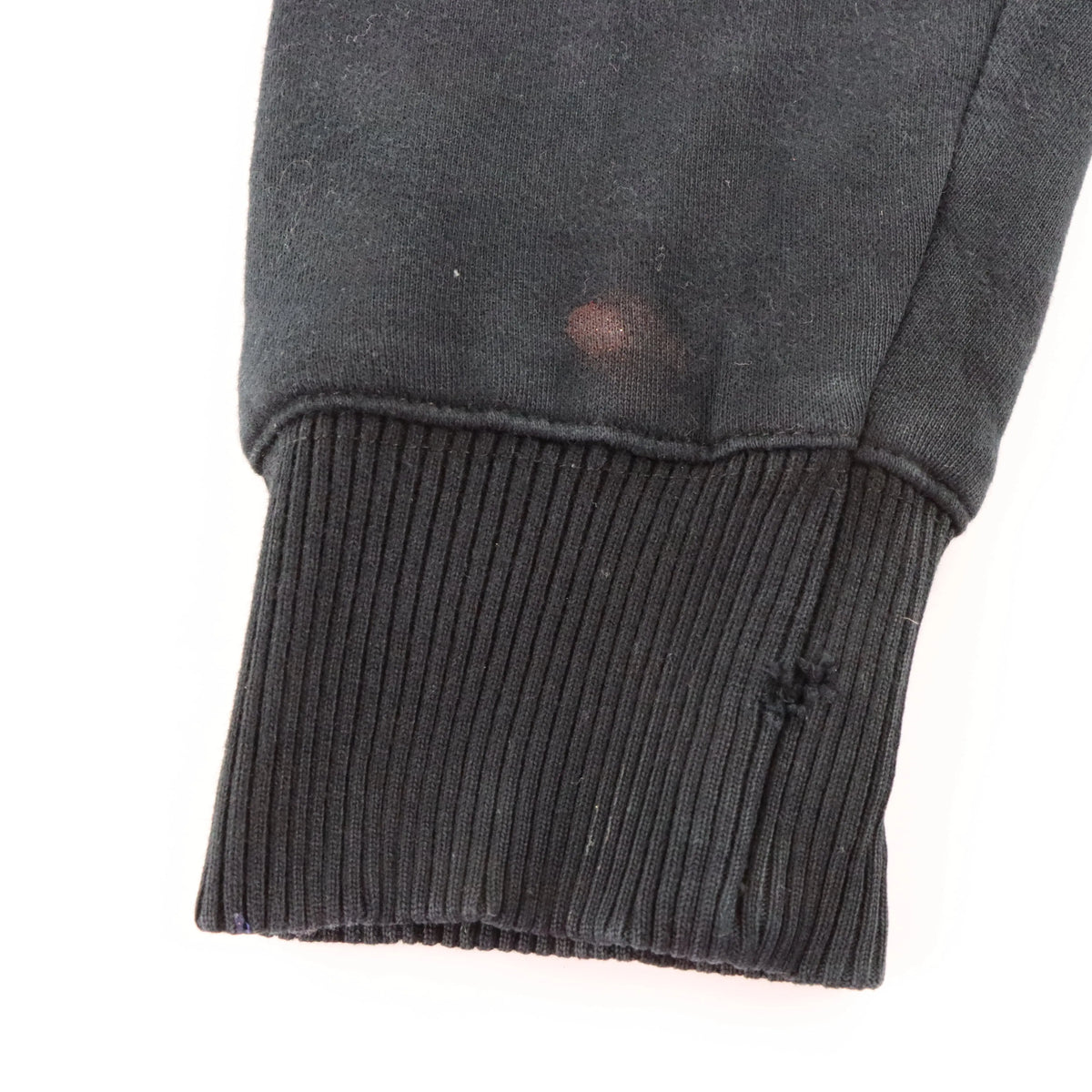 FOX RACING Team "Live Fast Ride Hard" Felt Logo Patch Black Hoodie Sweatshirt (XL-XXL) ***COCO Vintage Sole Melbourne