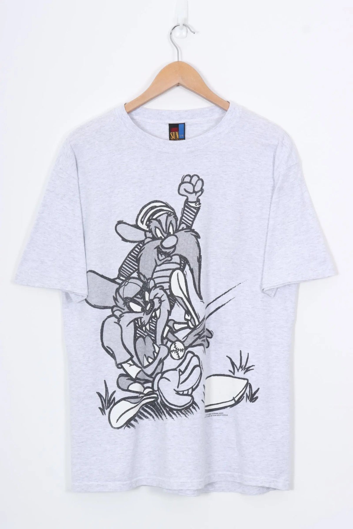 1995 Looney Tunes MLB Seattle Mariners Tee (M-L) Vintage Sole Melbourne