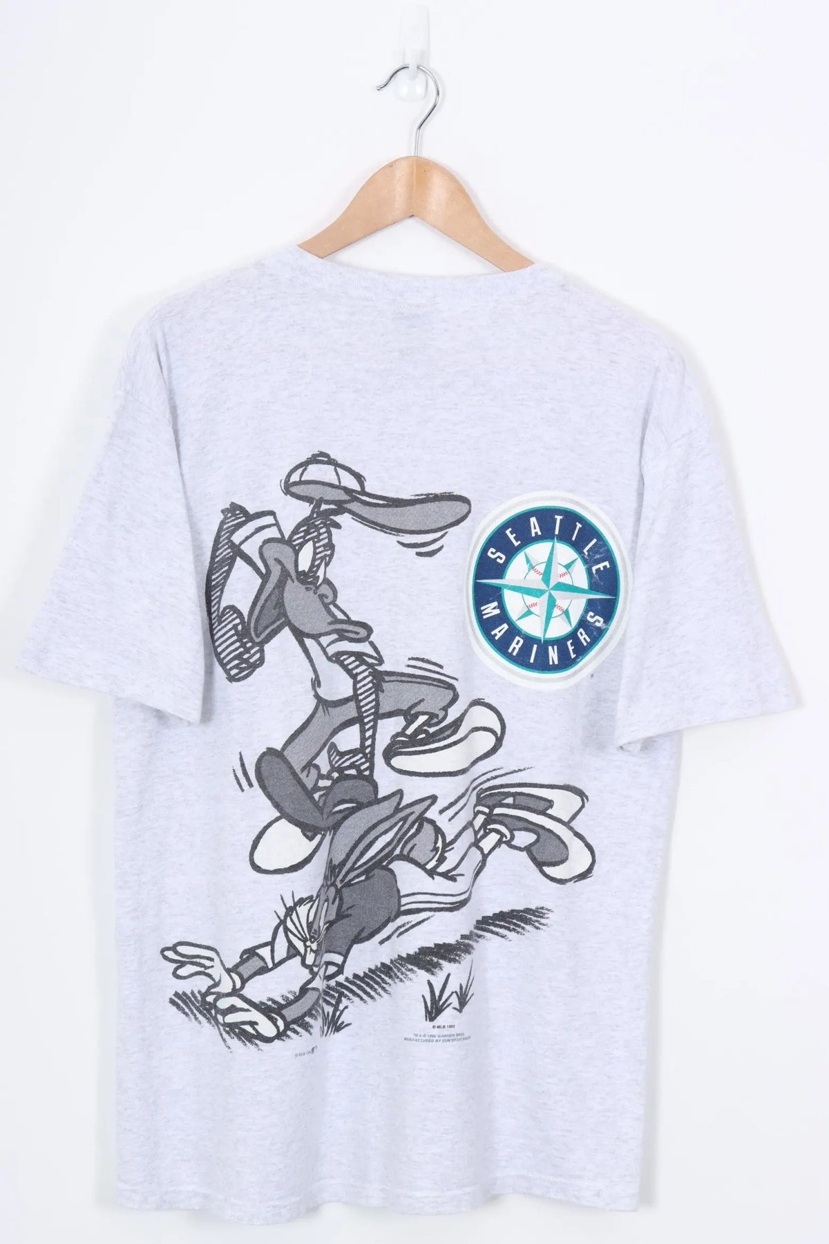 1995 Looney Tunes MLB Seattle Mariners Tee (M-L) Vintage Sole Melbourne