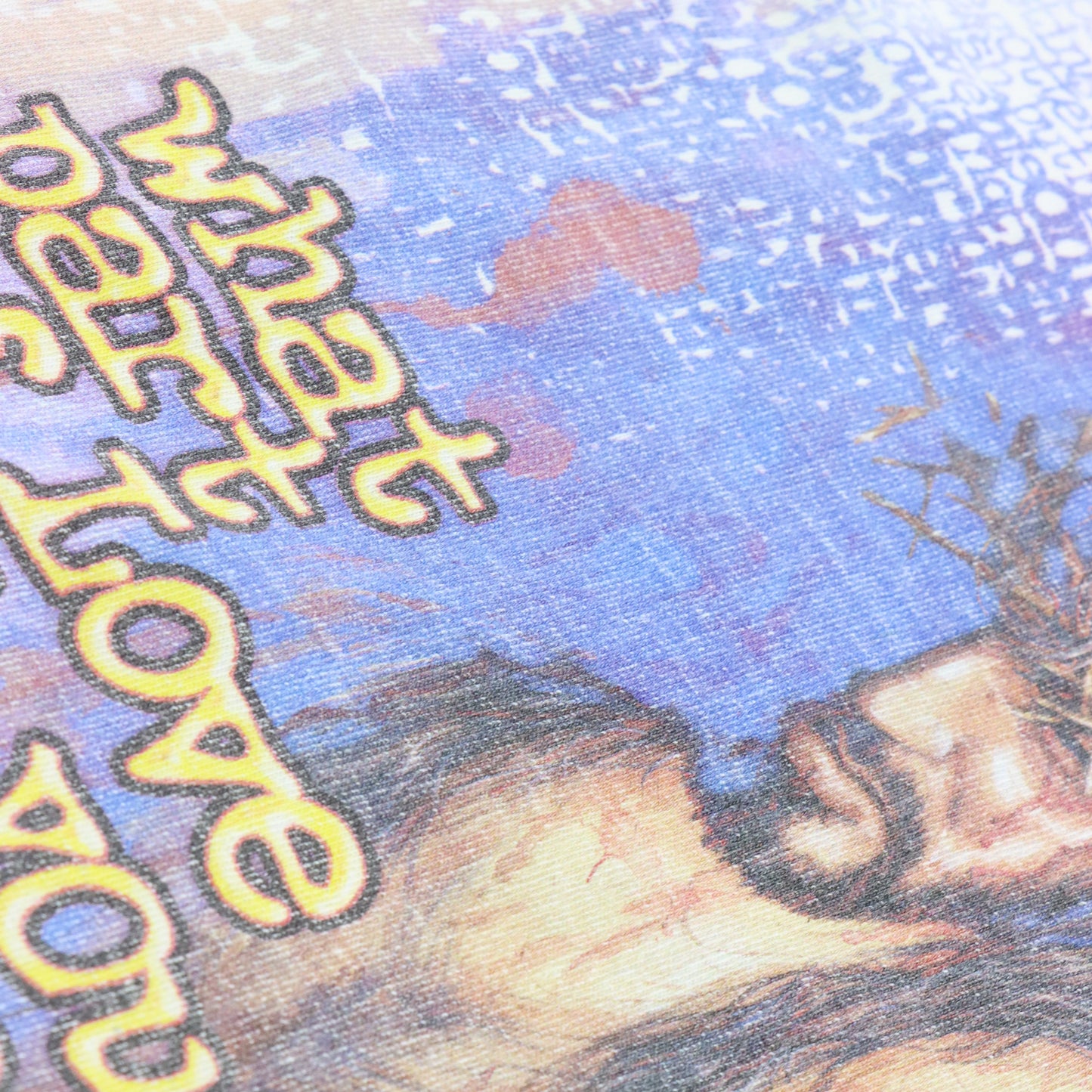 Vintage 90s Solid Light "What Part Of Love Don't You Understand?" Bible Verse Jesus Tee (L) Vintage Sole Melbourne