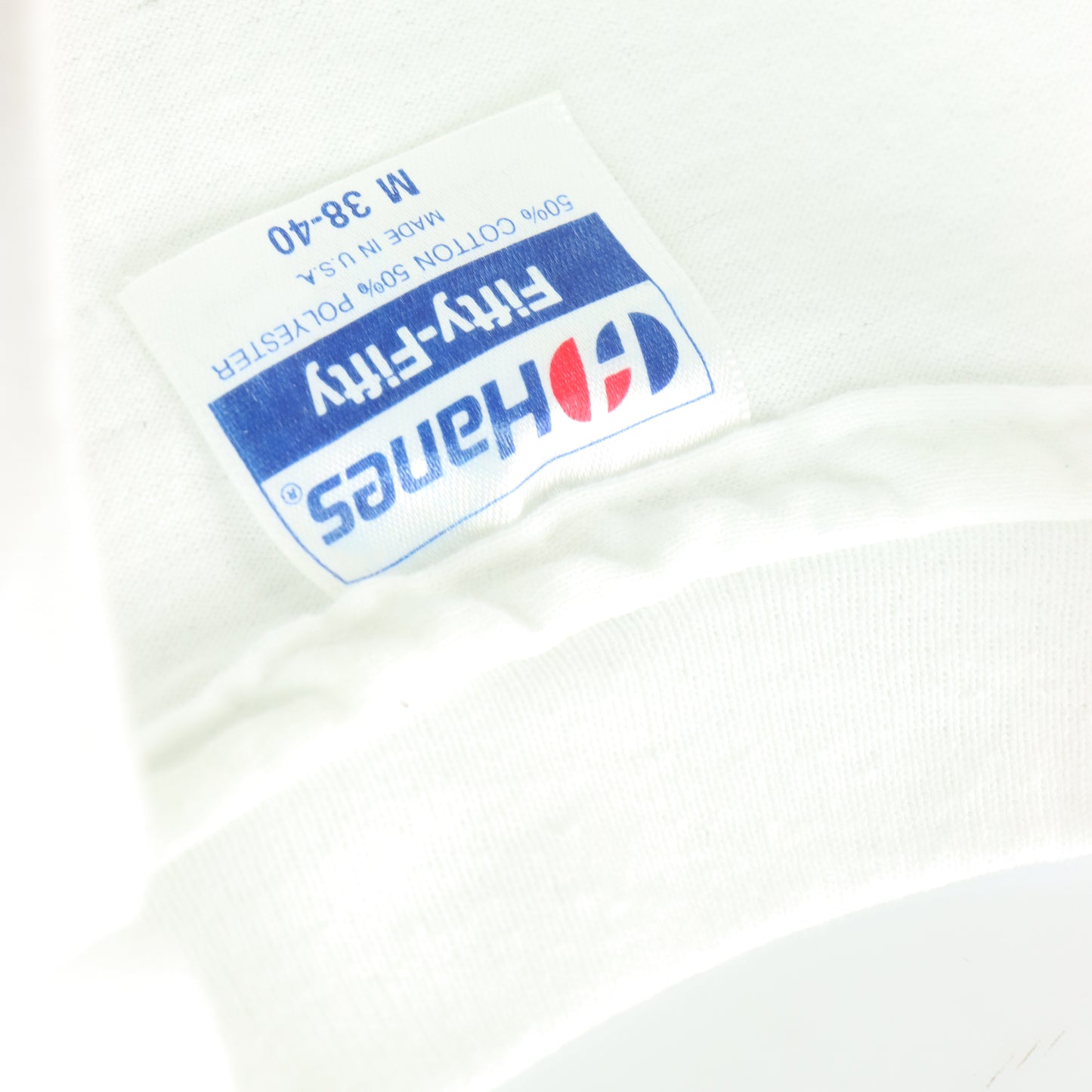 Vintage HOOTERS Florida Double Sided 50/50 USA Made White Tee (S)