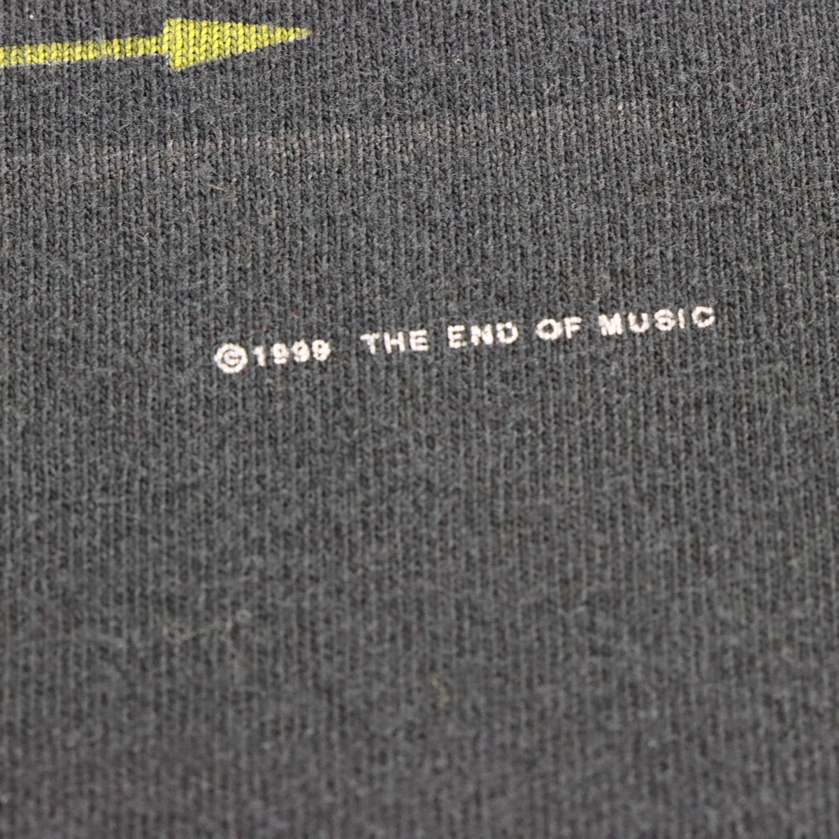Vintage 1999 NIRVANA Kurt Cobain 'End Of Music' Single Stitch Grunge Band Tee (XL)