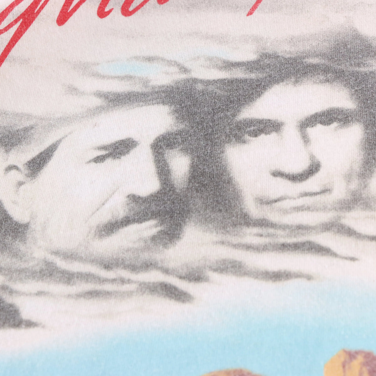 Vintage 1990 THE HIGHWAYMEN White USA Made Country Music Tour Single Stitch Tee (L-XL)