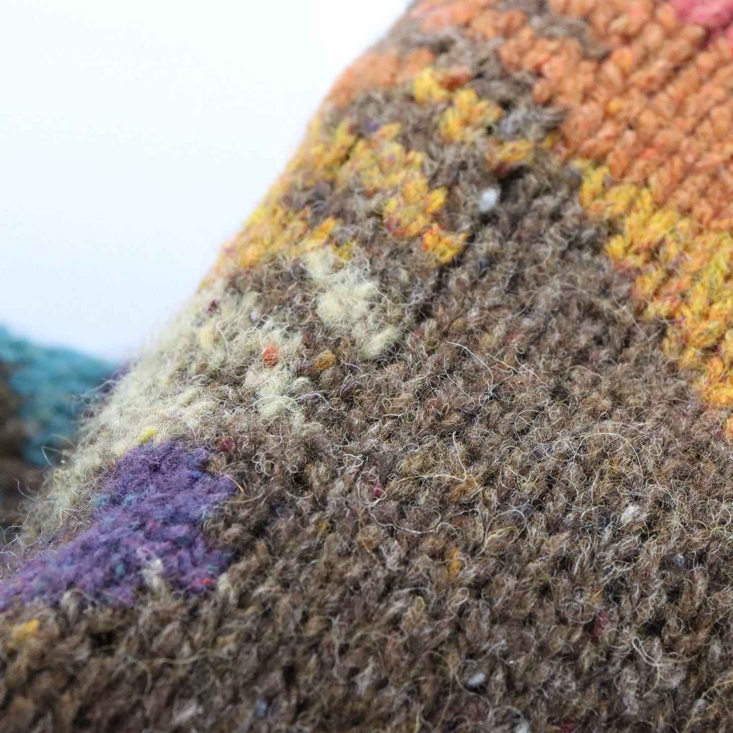 Vintage LAUREN By RALPH LAUREN Aztec Hand Knit Wool Brown Multicolour Sweater (L) Vintage Sole Melbourne