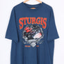 HARLEY DAVIDSON STURGIS Engine Flames Tee (L)