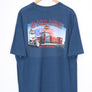 HARLEY DAVIDSON STURGIS Engine Flames Tee (L)