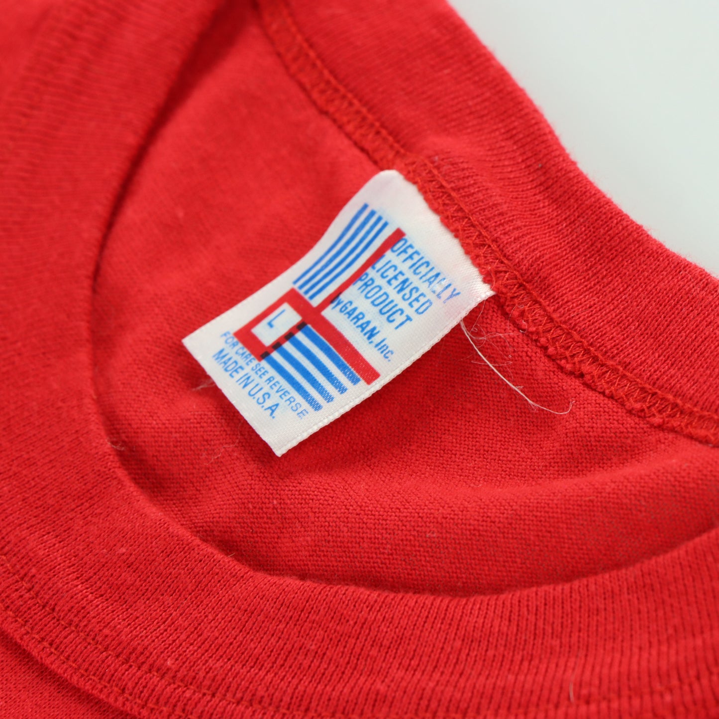 1990 SUPERBOWL Redskins USA Made NFL Red T-Shirt (S)