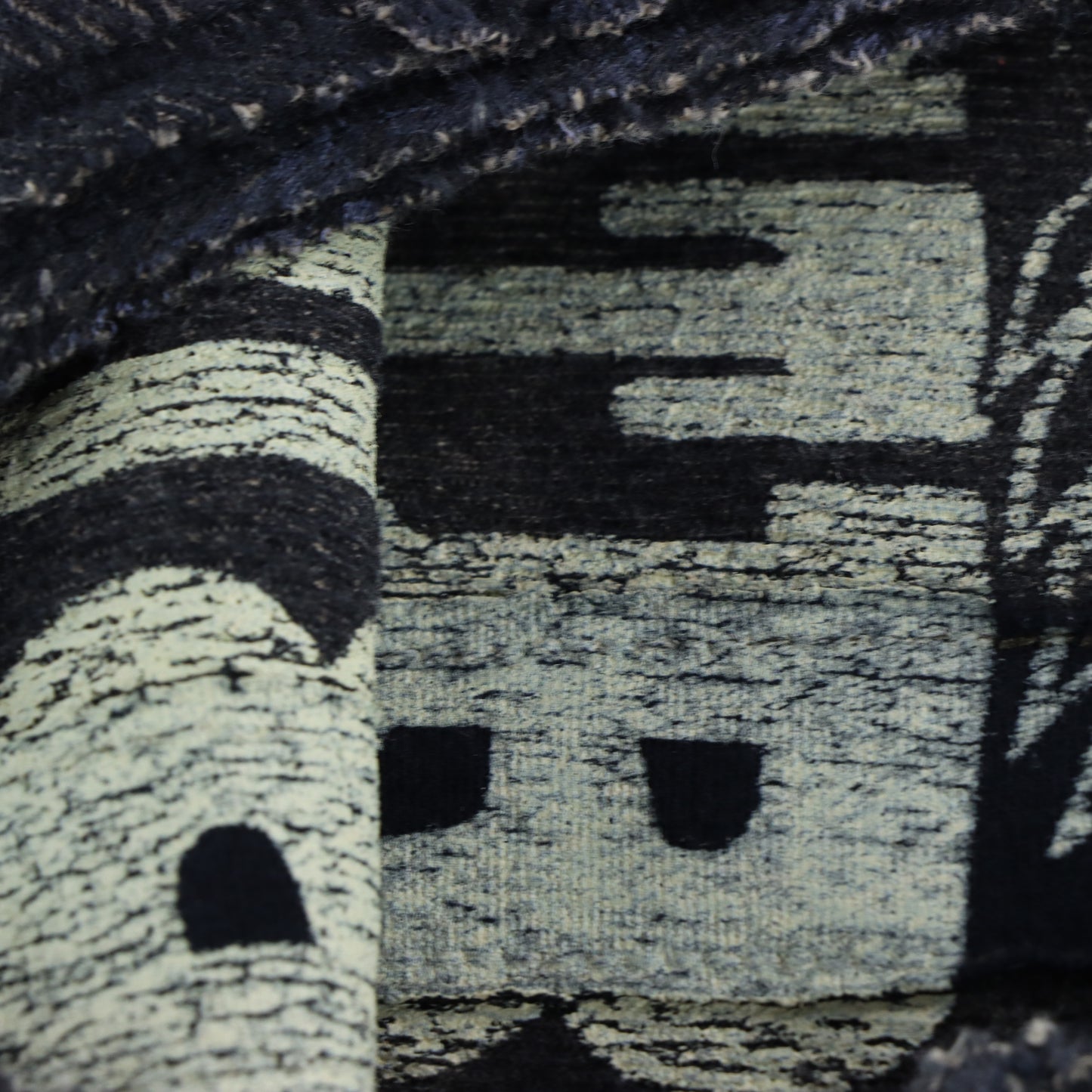 AFFLICTION Y2K Reversible Distressed Grunge Long Sleeve Tee (L)