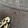 Y2K Redemption Side Stitch Detail Cross Design V-Neck Tee (XL)