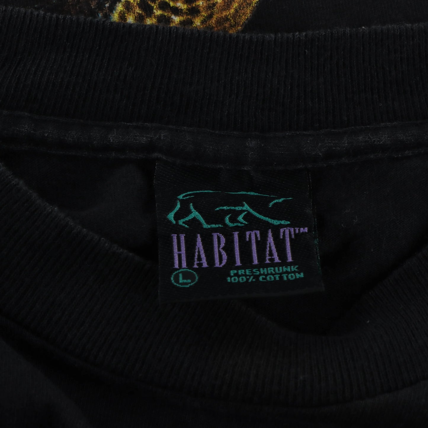 HABITAT 'USA Made' Double Sided Snake Graphic T-Shirt (L) - Vintage Sole Melbourne