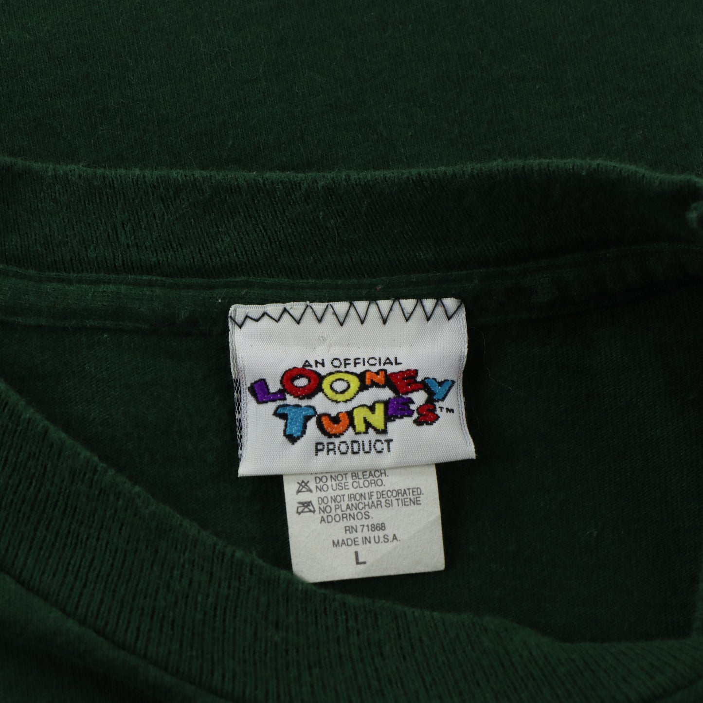 1995 LOONEY TUNES Warner Brothers Taz 'Try & Jingle This' T-Shirt (L)