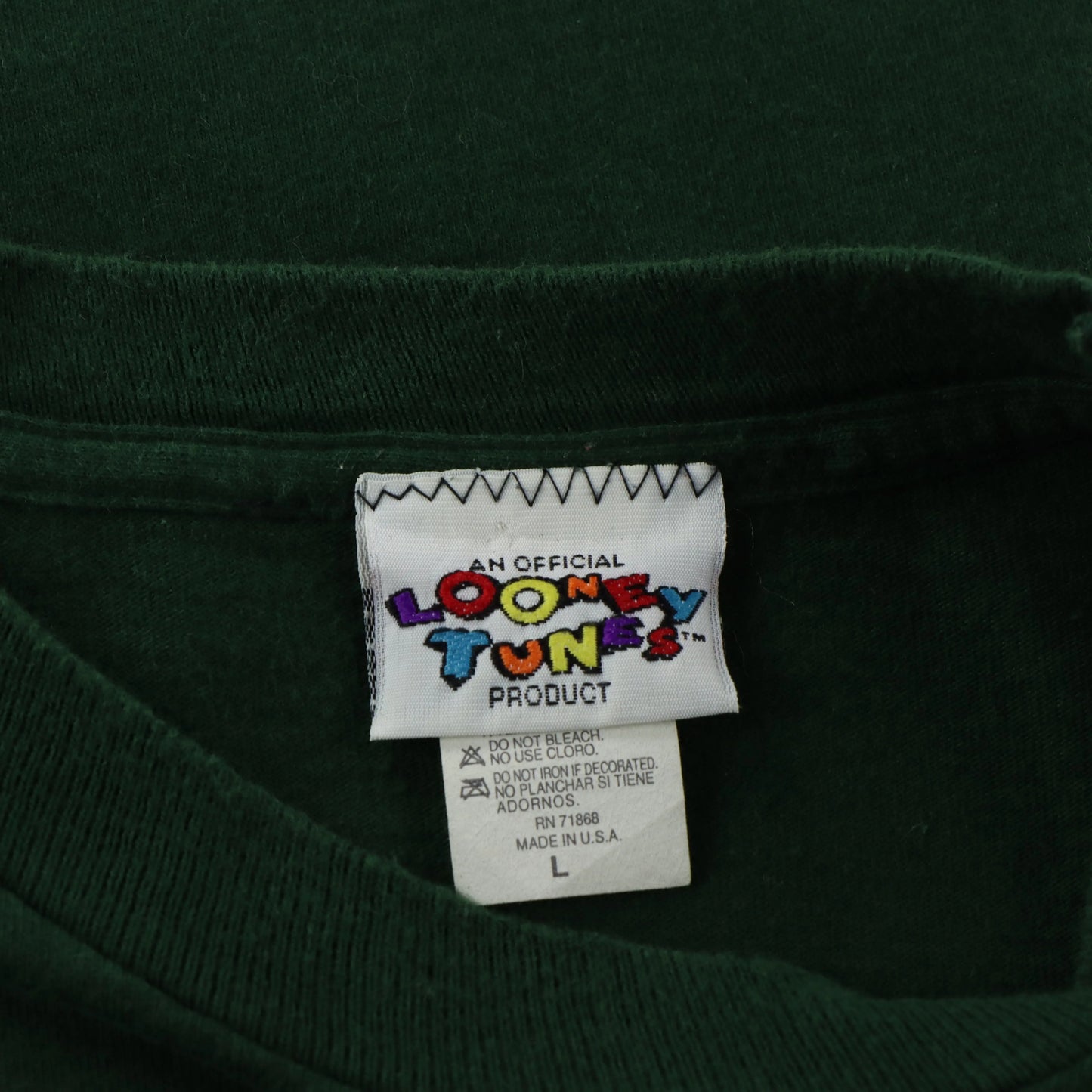 1995 LOONEY TUNES Warner Brothers Taz 'Try & Jingle This' T-Shirt (L) - Vintage Sole Melbourne