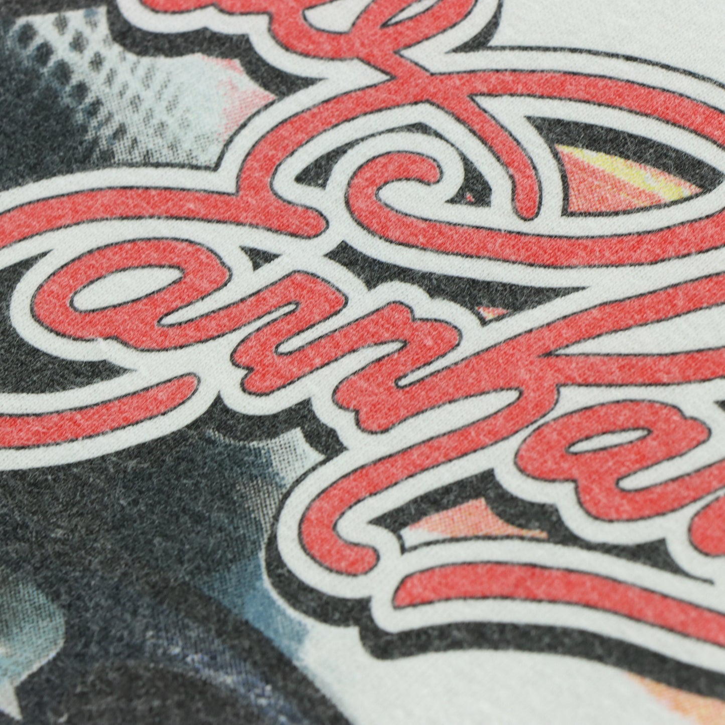 DALE EARNHARDT NASCAR All Over Print White Racing Tee (XL)