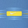 NIKE Centre Swoosh Logo Blue & Yellow T-Shirt (M)