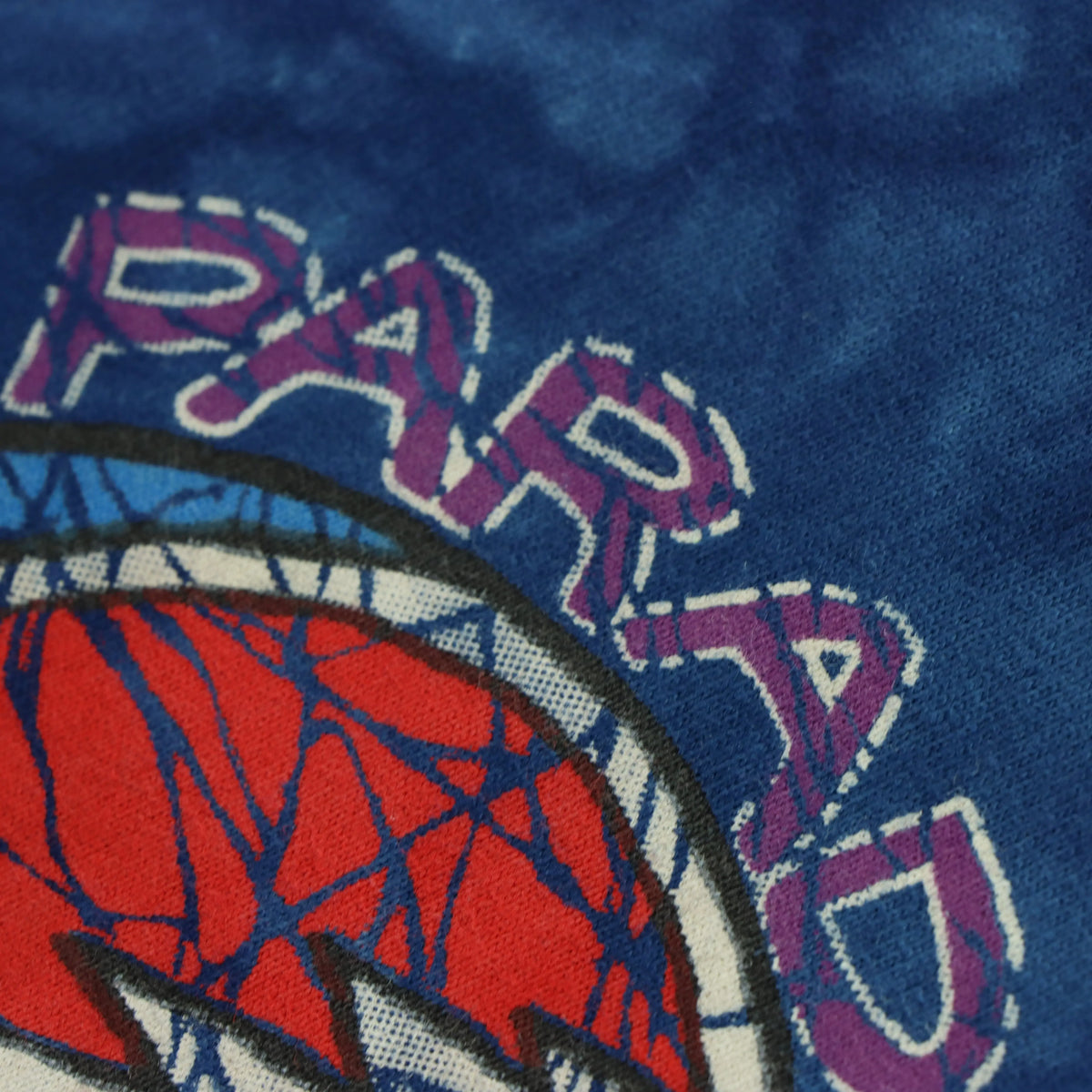 1994 GRATEFUL DEAD 'Paradise Waits' LIQUID BLUE USA Made Tie Dye Tee (L) - Vintage Sole Melbourne
