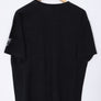 NIKE Athletics Spell Out Logo Black Loose Fit T-Shirt (M-L)