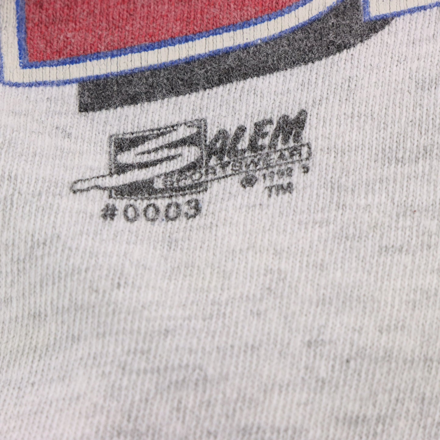 Vintage 1992 "USA Basketball Dream Team" Olympic Caricature Light Heather Grey USA Made T-Shirt (M)