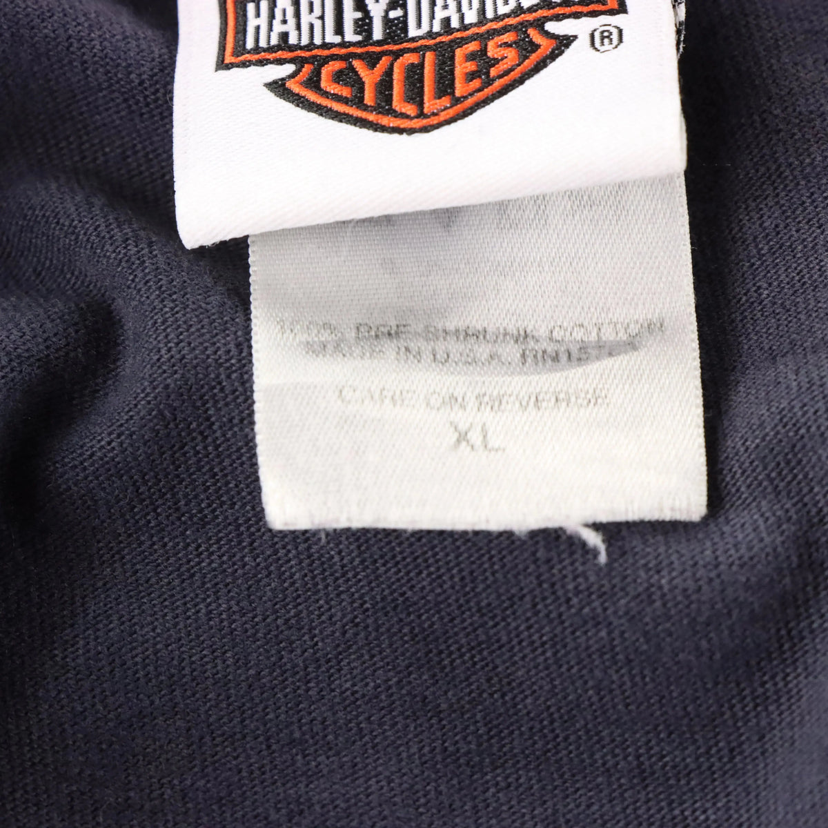 Vintage HARLEY DAVIDSON "Live To Ride Ride To Live" Bobby's Territorial Yuma Arizona USA Made Long Sleeve Tee (XL) Vintage Sole Melbourne