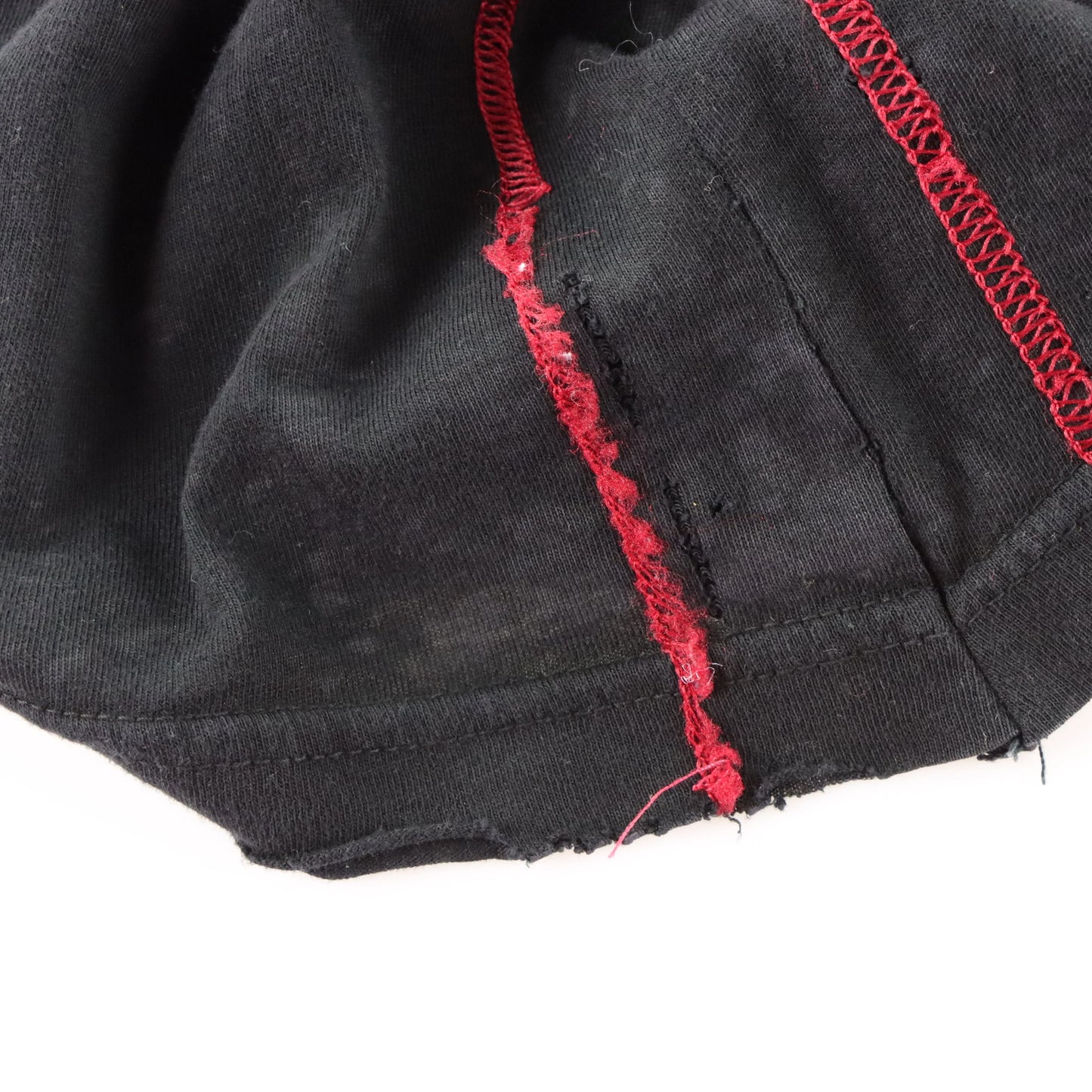 Vintage AFFLICTION 'American Customs' Wheel & Headdress Skull Velvet Detail Black Tee USA Made (M)