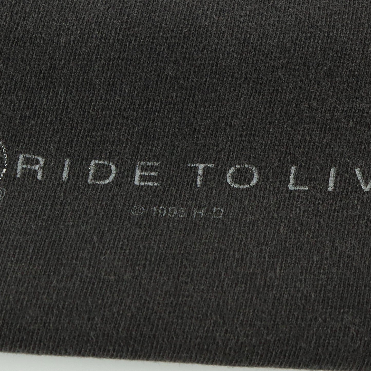 HARLEY DAVIDSON Vintage 1995 Single Stitch 'Kingman Cycle' Arizona USA Made T-Shirt (L-XL)