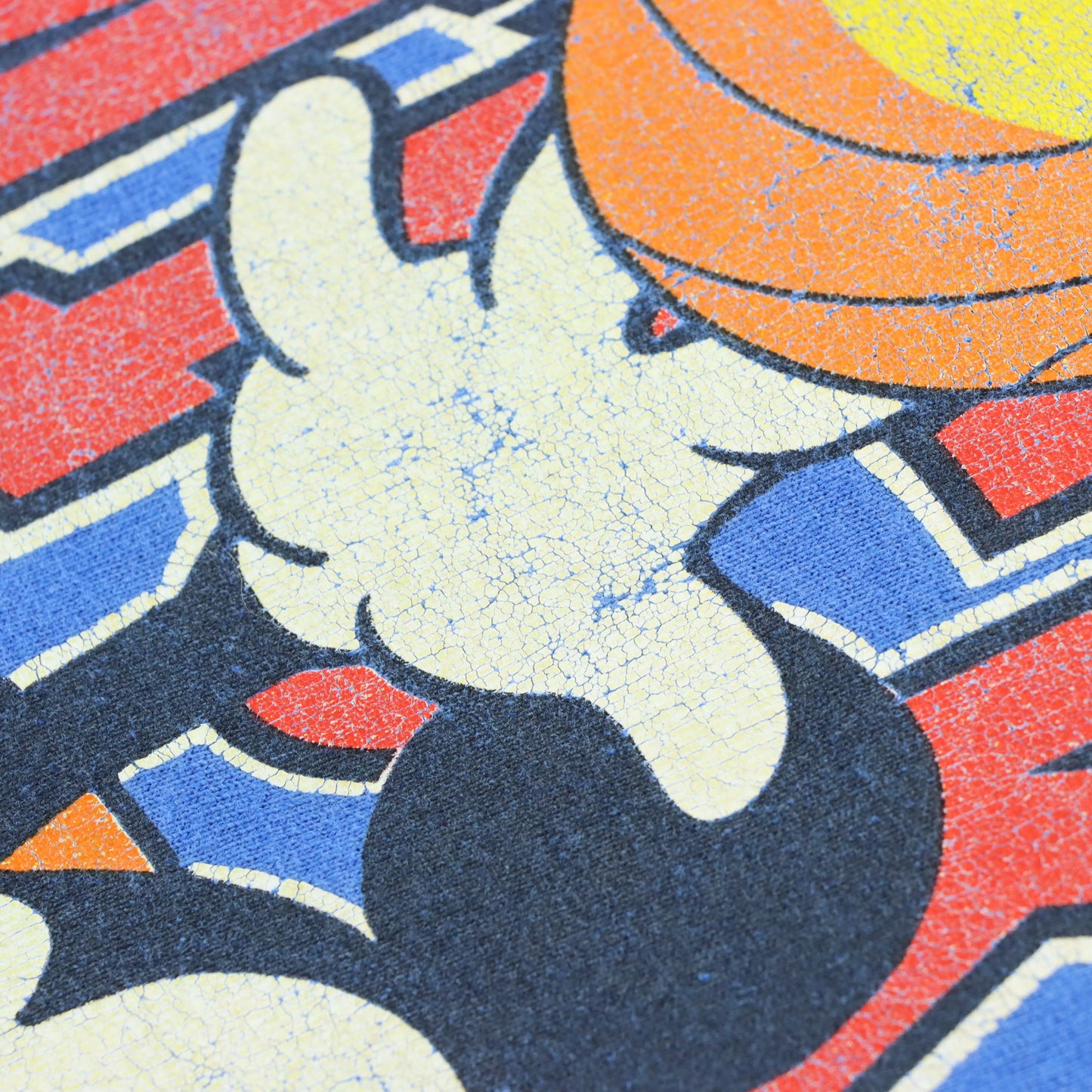 MICKEY MOUSE All Star Basketball USA Made Blue Tee (M-L) - Vintage Sole Melbourne