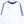 ADIDAS Blue & White 3-Stripe Soccer Jersey USA Made (XL)