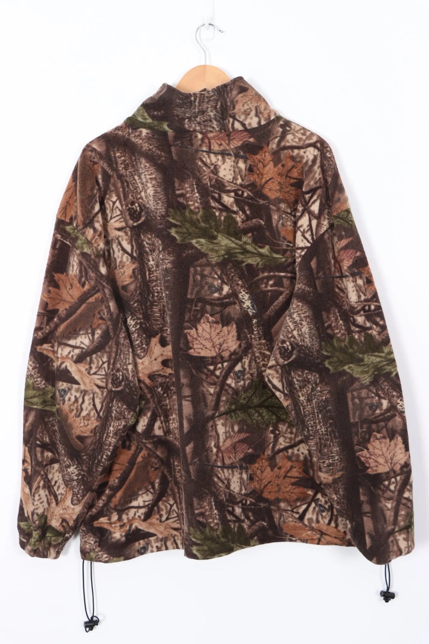 LODGE OUTFITTERS Camouflage Print Full Zip Fleece (XXL) Vintage Sole Melbourne