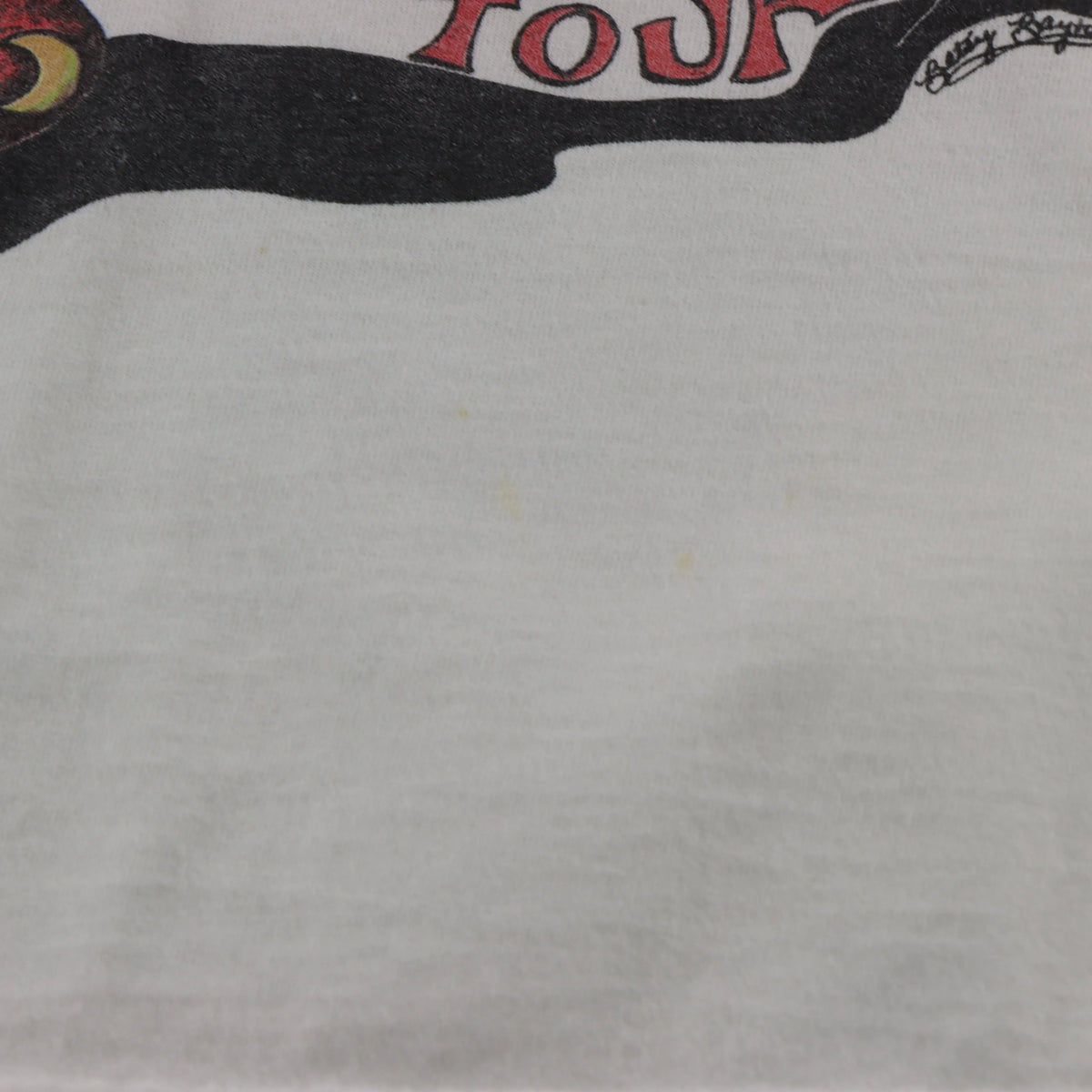 Vintage JIMMY BUFFETT 1996 Parrot Jester White Tour Music T-Shirt (L)