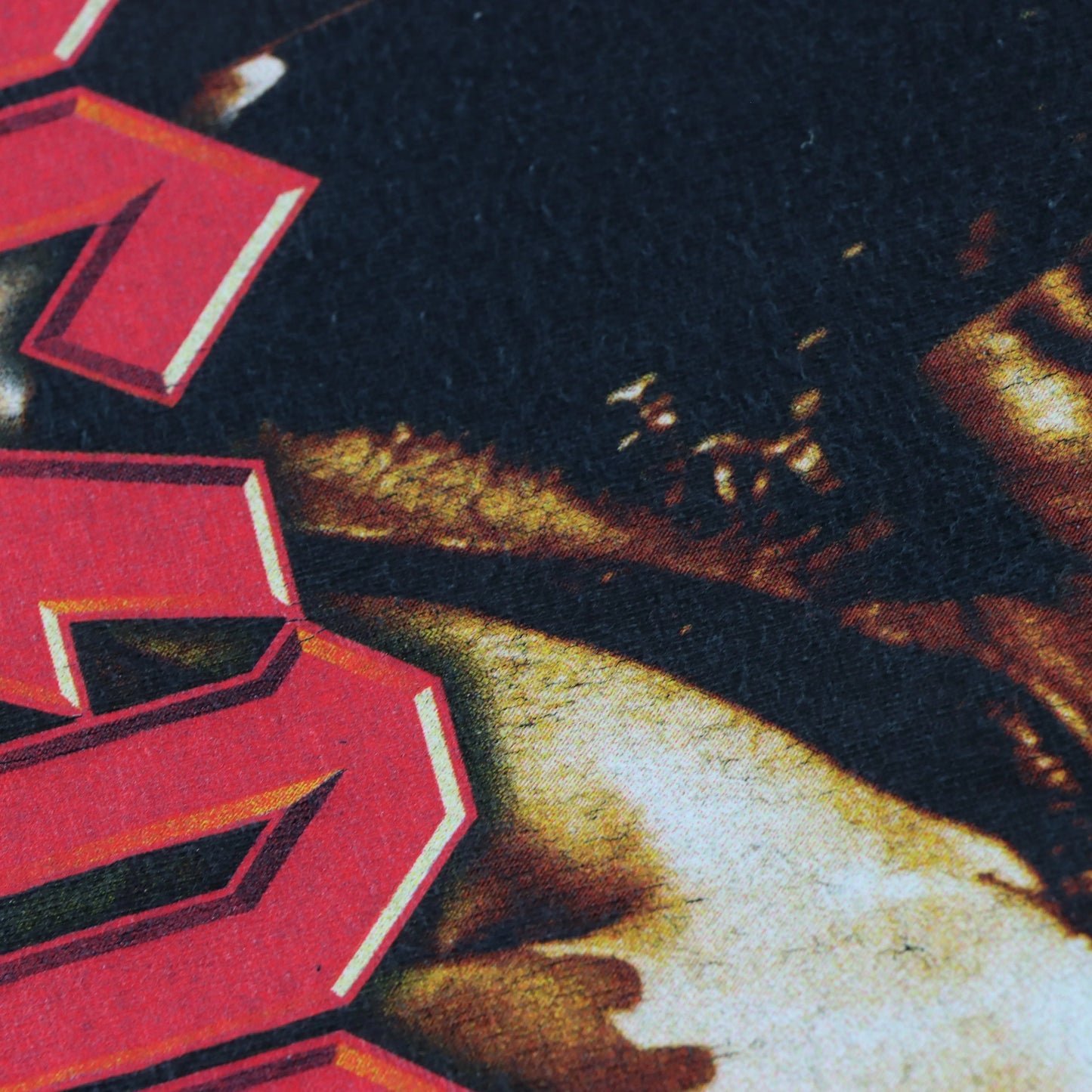 AC/DC 'Live At Donington' Angus Young Black Rock Band T-Shirt (XL) - Vintage Sole Melbourne